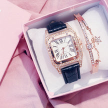 Relógio Feminino Quartz Luxury Diamond