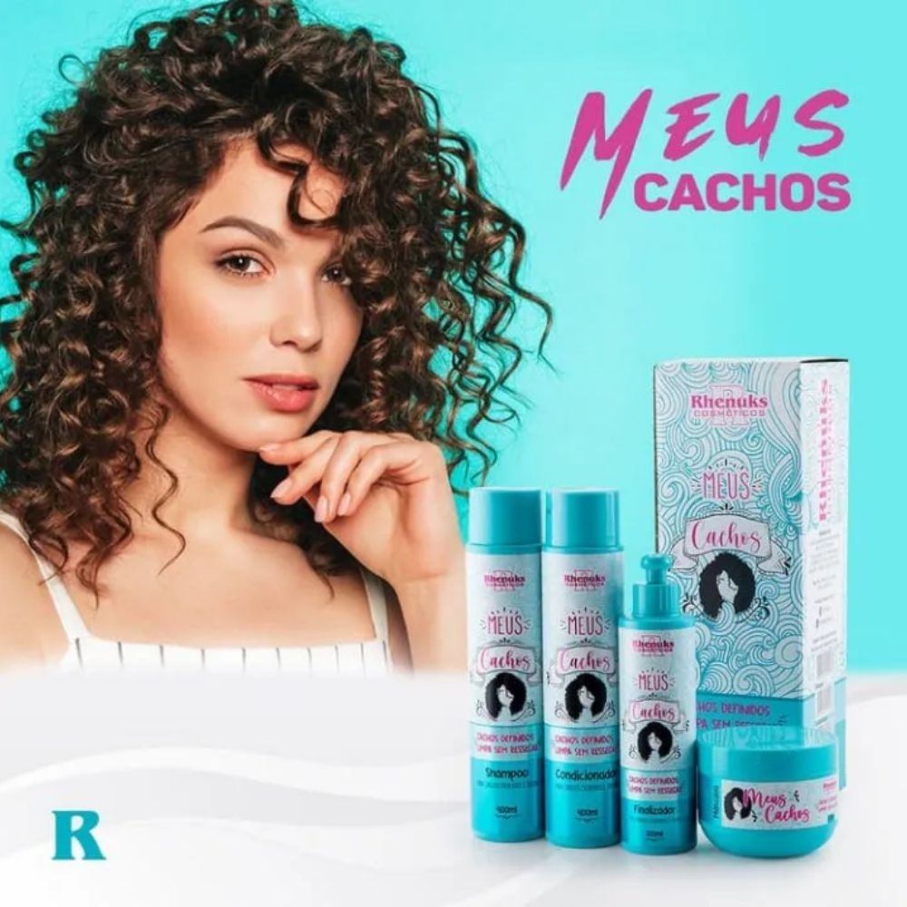 Kit Ultra Cachos Perfeitos™ Define, Hidrata e Nutre! + (Frete Grátis)